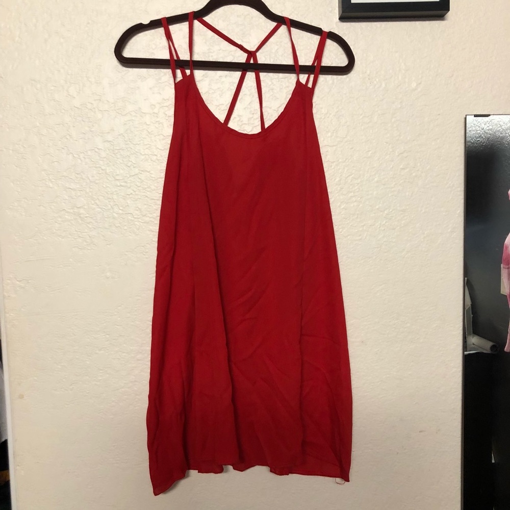 Red dress